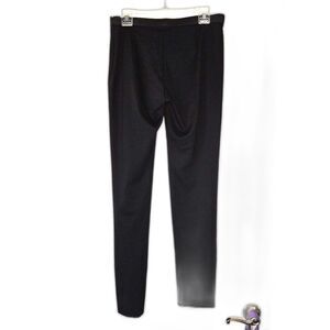 TAHARI Normcore Mid-Rise Side Zipper Workwear Tapered Pants L-XL